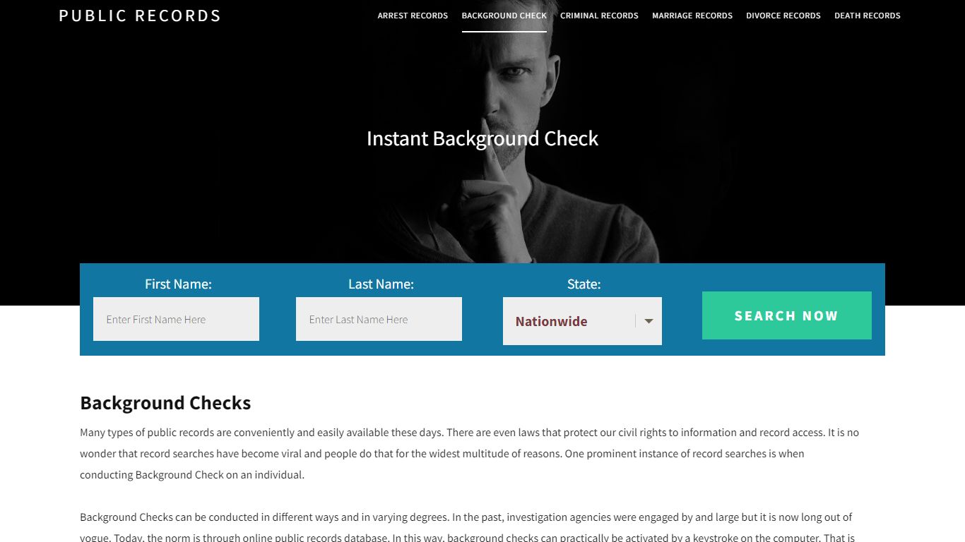 Background Check | Get Instant Reports On People - Public Records